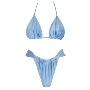 Lali and Layla Bikini Set - Ken Bottom & Asher Top Powder Cloud Blue (XS) NWT